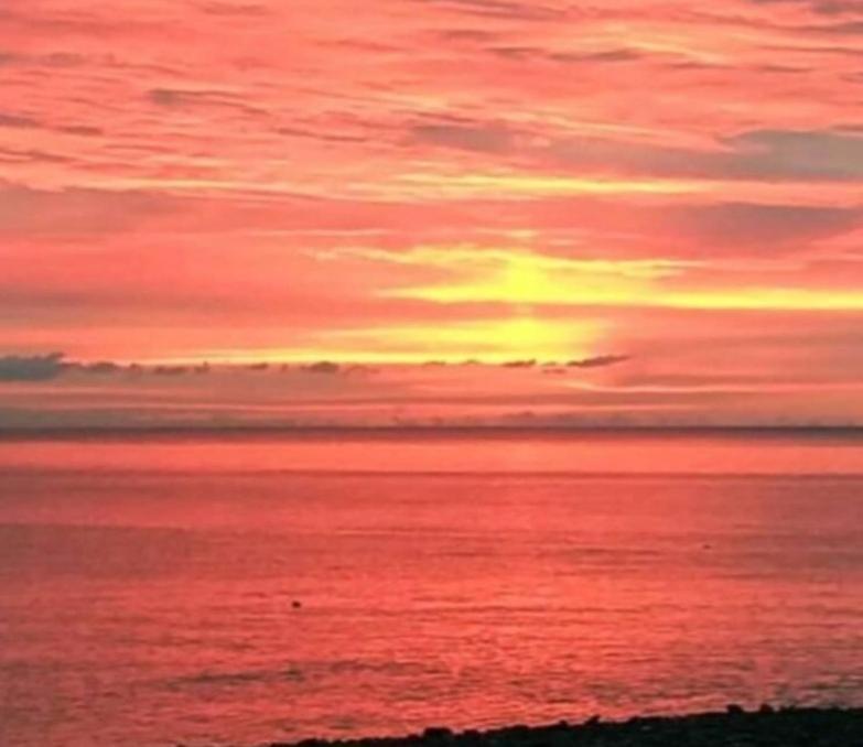 La Casa Al Mare Corallo Verde Montegiordano Bagian luar foto